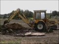 International 3500A Backhoe loader tractor