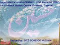 Anjuman-e-Parwaan-e-Shabbir nauha - Toronto (2007)