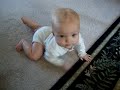 Genevieve's first day crawling #2