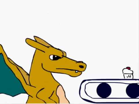 Charizard Raids the Cupcake Factory