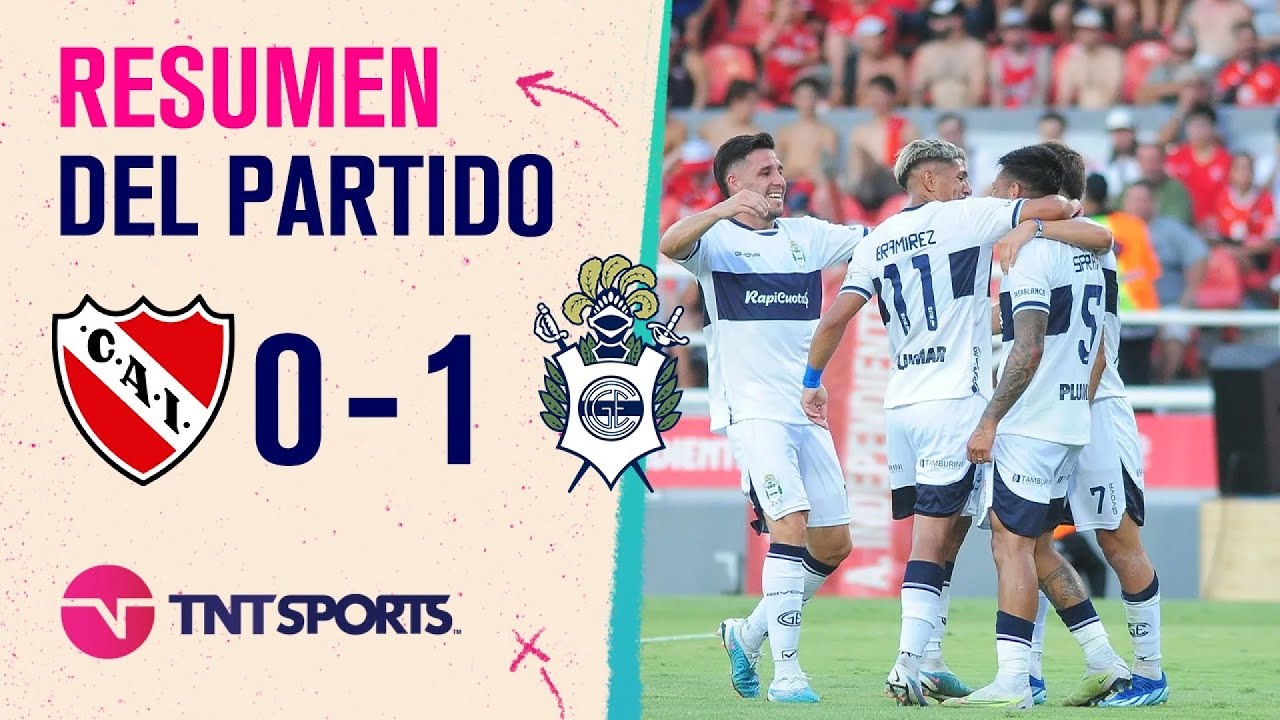 Gimnasia de La Plata amargó a Independiente y le ganó en Avellaneda ...