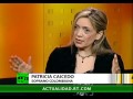 Patricia Caicedo en A SOLAS en Russia Today