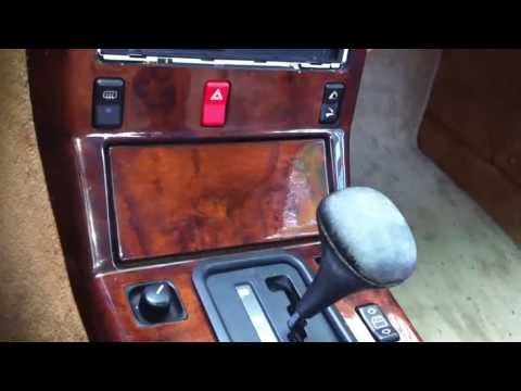 Older Mercedes automatic shift knob removal/replacement