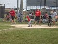 Logan famous plays T-ball...