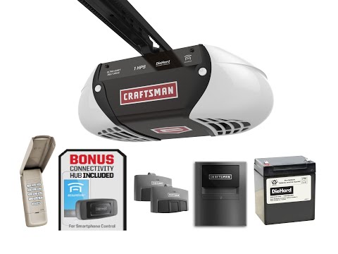 how to determine hp for garage door opener