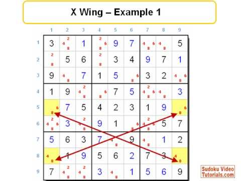 sudoku x wing rules sudoku x wing rules
