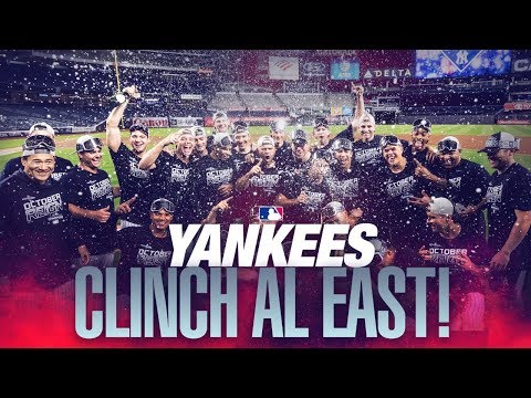 Video: Yankees clinch AL East!