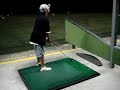 Jomel at the driving range