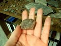 Rockhounding finds, from trips to the Franklin, N.C. gem min