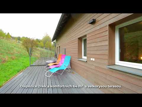 Video Prodej horského apartmánu 2+kk s terasami a parkováním, Loučná u Klínovce