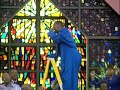 Pastor Seon Thompson - Refuge Temple churchin with COGIC