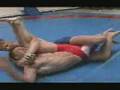 Cradle wrestling pins