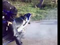Burnout Suzuki Katana Technigas Exhaust Burnout Suzuki Katana Technigas Exhaust