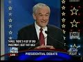 Ron Paul SC Debate on Economy Question 1 - 01/10/2008