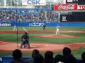 080309 オープン戦　スワローズ　田中浩の打席