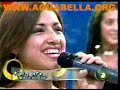agua bella  presentación de la nueva voz 2005 2008 en tv