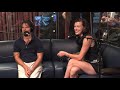 milla jovovich and steve zahn stopped by the opie and anthony show to talk about the new movie a perfect getaway, and were introduced to andrew dice clay