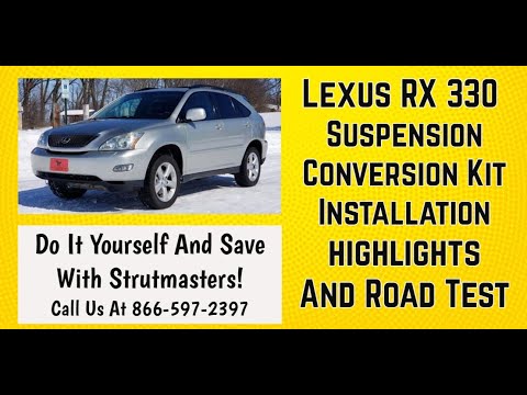 Rear Suspension | Lexus RX330 Strut Replacement By Strutmasters