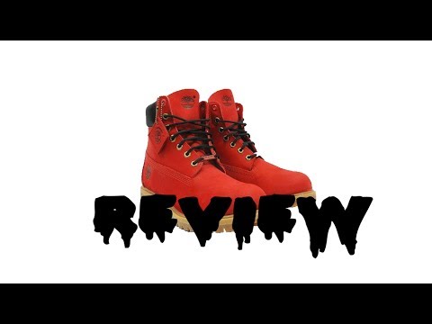 how to dye timberland boots red