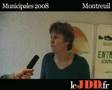 Municipales 2008 : Dominique Voynet (Montreuil) - leJDD