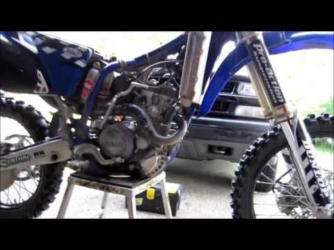 how to remove yz250f carb