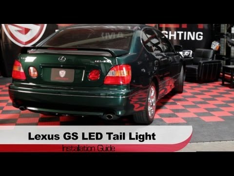 Spyder Auto Installation: 1998-2005 Lexus GS300/GS400 LED Tail Lights
