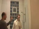how to fit frameless shower screen