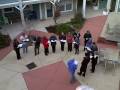 Carolers sing Hanukkah song