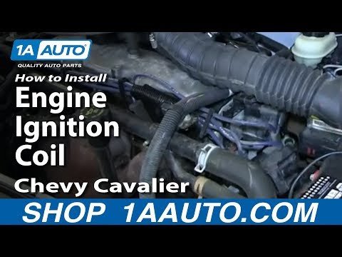 How To Install Replace Engine Ignition Coil Chevy Cavalier 2.2L