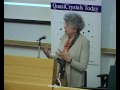 Prof. Marjorie Senechal - "Quasicrystals Gifts to Mathematics"