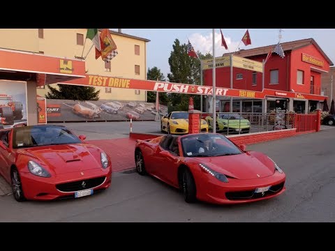 PUSHSTART Test Drive Maranello