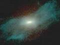 NGC 4676 The Mice Galaxies Colliding, Simulation