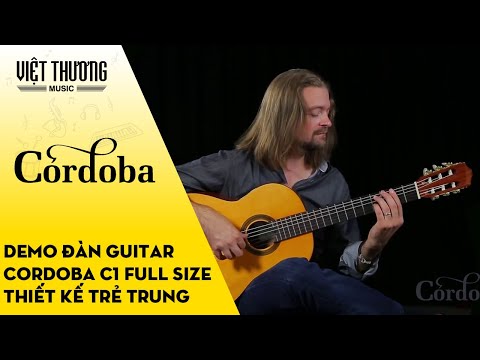 demo đàn guitar Cordona C1 Full Size