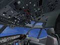 ILS FSX Landing With B737-800, SC-Very foggy!