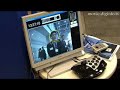 http://movie.diginfo.tv DigInfo News綜合警備保障は2008年セキュリティーショーにてインテリジェント警備システムリボーグキュー（リボーグ・キュー）を展示しました。このロボットは、高さ130cm、幅65cm、奥行き70cm、重量は90kgで、各種カメラやセンサーの実装が可能です。マップや従業員認証など、必要なセキュリティ情報をプログラムすれば、プログラムされた経路を自動的に巡回します。警戒態勢につくと、セキュリティセンターに連絡し、画像やデータを送信します。リボーグキューICカードリーダーにも対応し、身分確認を行うこともできます。また特定の場所に入館・入室が認められた人物であるのか、自動的に判断することが可能です。さらに、顧客情報センターとしての利用も可能です。コミュニケーションサービス、周辺地域のデータ、ゲーム、コマーシャルなど、各種PRにも対応しています。