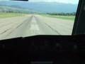 WestJet Landing in Kelowna from the flight deck