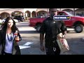 kim kardashian and reggie bush spotted in la during reggie's bye week from football want to broadcast or use hollywood.tv video? email all inquires to sales@hollywood.tv