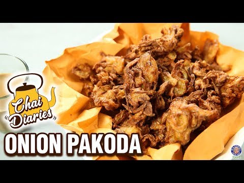 Onion Pakoda Recipe – How To Make Crispy Kanda Bhaji – Onion Fritters – Chai Diaries With Varun