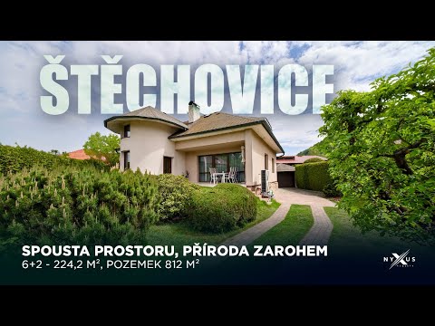 Video Prodej rodinného domu 6+2 - 224 m², pozemek 812 m², Štechovice