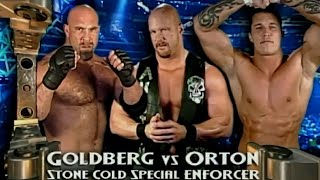 Randy Orton vs Goldberg RAW Aug 182003