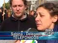 HUELGA TRABAJADORES TELEFONICOS