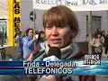 HUELGA TRABAJADORES TELEFONICOS