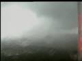 Hurricane Ivan - Tornado goes right by TV Station