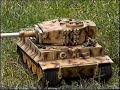 RC-Panzer-Tiger mit Rohrrückzug RC-Panzer-Tiger mit Rohrrückzug
