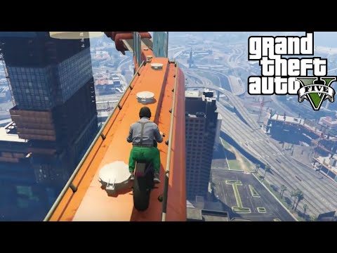 İMKANSIZ MOTOR YARIŞI!! - GTA 5 Komik Anlar #31