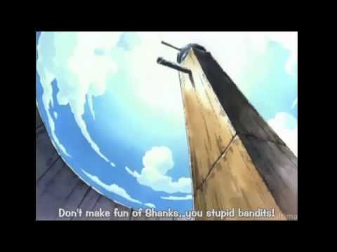 One Piece : Luffy's Past - Red Haired Shanks Appears