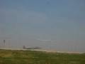 Two F-15's Land