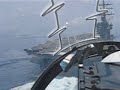 carrier landing from the cockpit