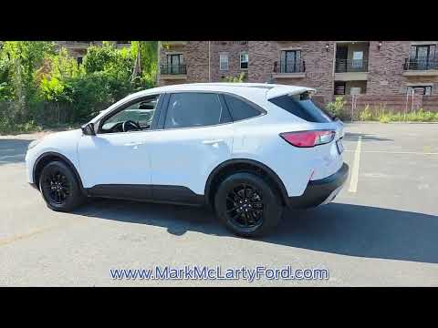 Used 2020 Oxford White FORD SE SPORT HYBRID AWD image 1