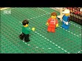 Germany vs Serbia in Lego- World Cup South Africa 2010 Legofussball